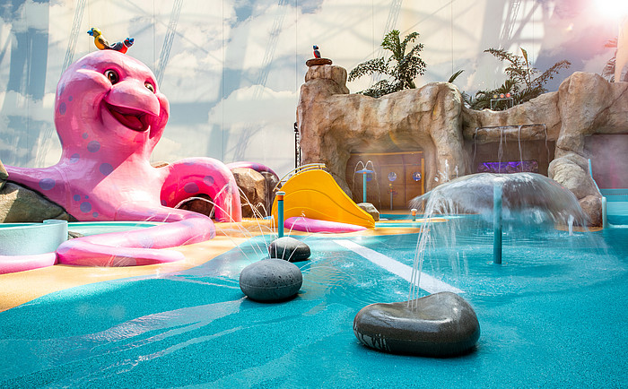 Kleinkindbereich "Kraki Beach" offiziell eröffnet; ©Tropical Islands