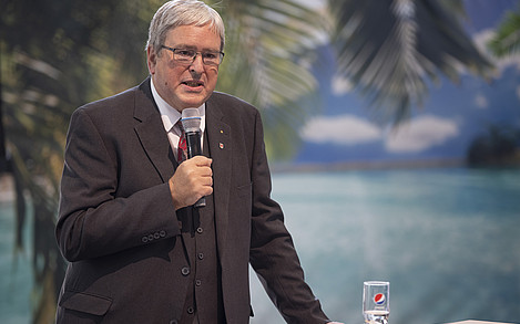 Jörg Steinbach, Minister für Wirtschaft, Arbeit und Energie des Landes Brandenburg; ©Tropical Islands Jörg Steinbach, Minister für Wirtschaft, Arbeit und Energie des Landes Brandenburg; ©Tropical Islands