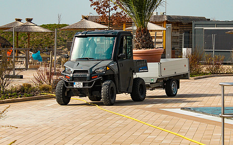 Die tropischen Pflanzen verlassen ihr Winterquartier und nehmen ihren ursprünglichen Platz im Außenbereich ein. ©Tropical Islands