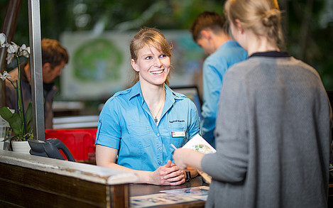 Tropical Islands is looking for reinforcement in the area of reception. ©Tropical Islands Tropical Islands is looking for reinforcement in the area of reception. ©Tropical Islands