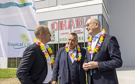 Auch der kürzlich gewählte LDS-Landrat Sven Herzberger befand sich unter den geladenen Gästen / Foto: Dietmar Gust