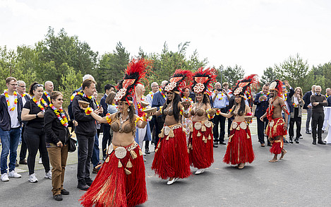 Tänzerinnen der Yussara Dance Company sorgten für Hawaiianische Stimmung unter den Gästen / Foto: Dietmar Gust